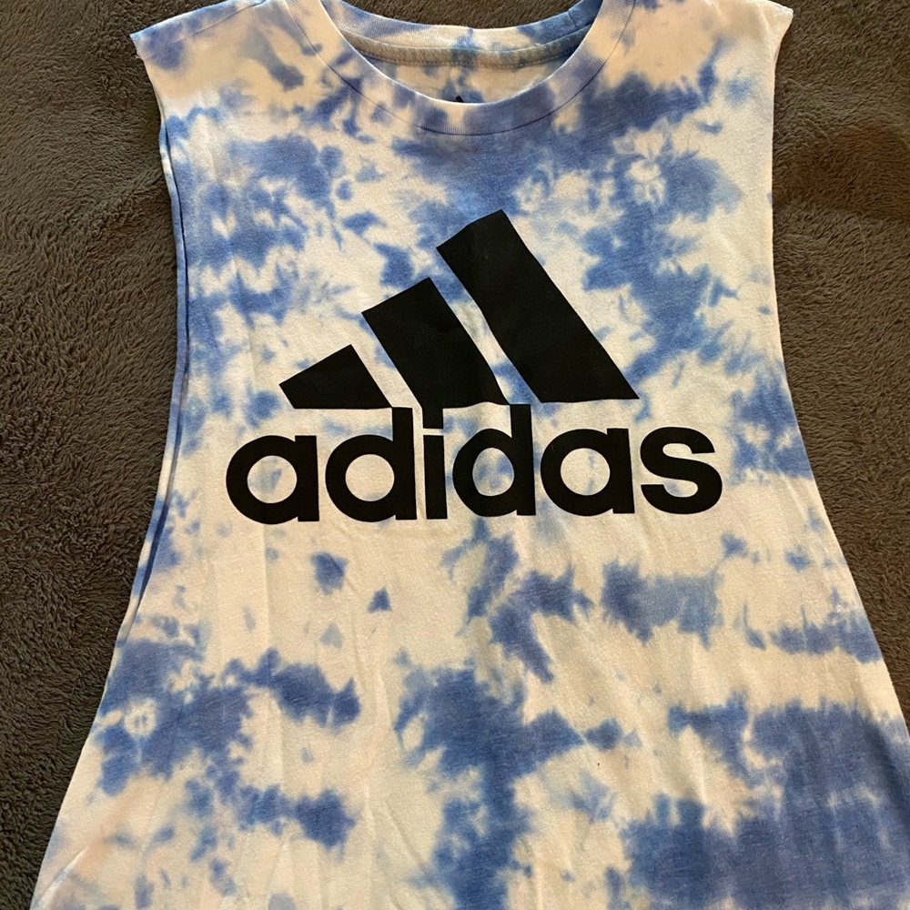 ADIDAS tie dye tank top